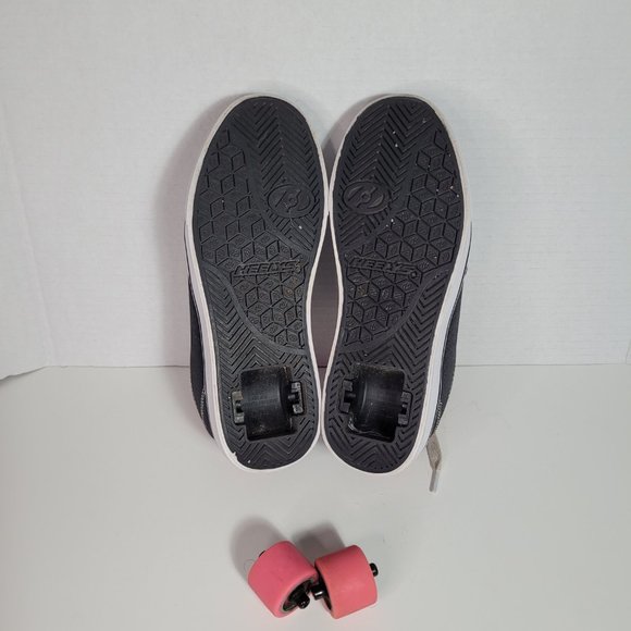 Heelys Pro 20 Women's Size 5 / Youth Size 4 Black & Pink Skate Sneakers - Picture 8 of 10